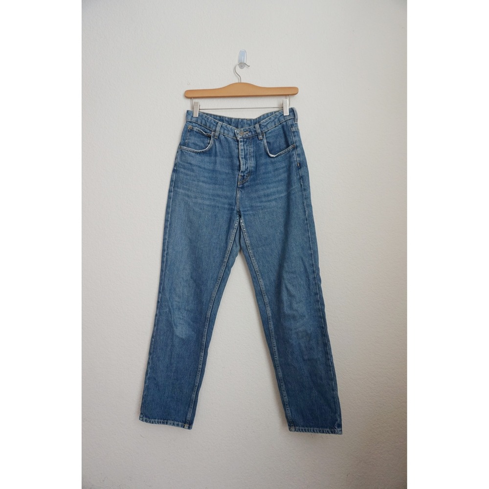 American Vintage Women' boyfriend Blue Denim Jeans Straight Leg‎ jeans size 26